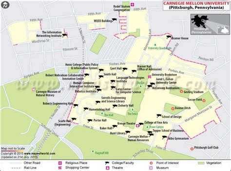 CMU Map | Where is Carnegie Mellon University