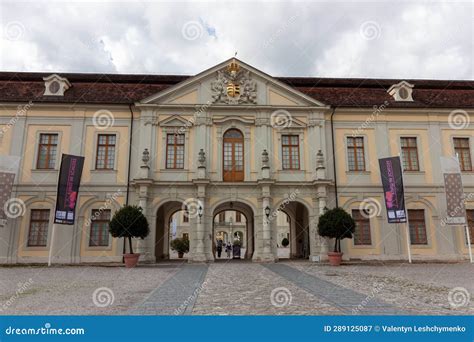 Residential Palace in Ludwigsburg with Baroque Gardens Editorial ...