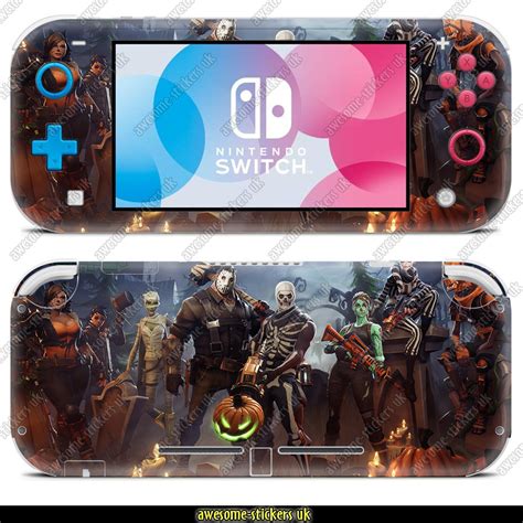 Nintendo Switch LITE skins 202 - FORTNITE - Awesome Stickers UK