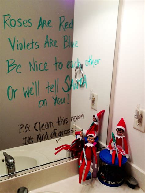 Elf On The Shelf Bathroom Ideas - ZTech