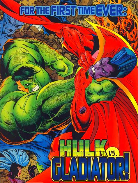 Hulk & Gladiator vs Thor & Hercules - Battles - Comic Vine