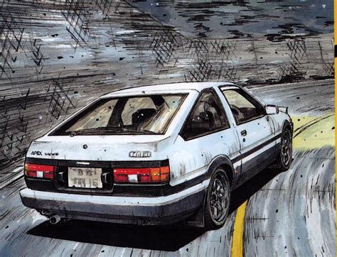 Initial D: Akina rice rocket - Minitokyo | Initial d car, Initial d, Ae86