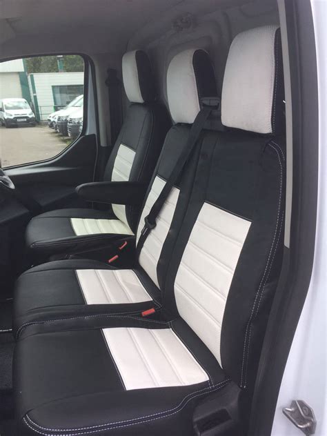 Ford Transit Custom Seat Covers - White - VanPimps