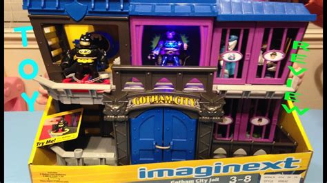 IMAGINEXT: Batman Gotham City Jail Playset Review - YouTube