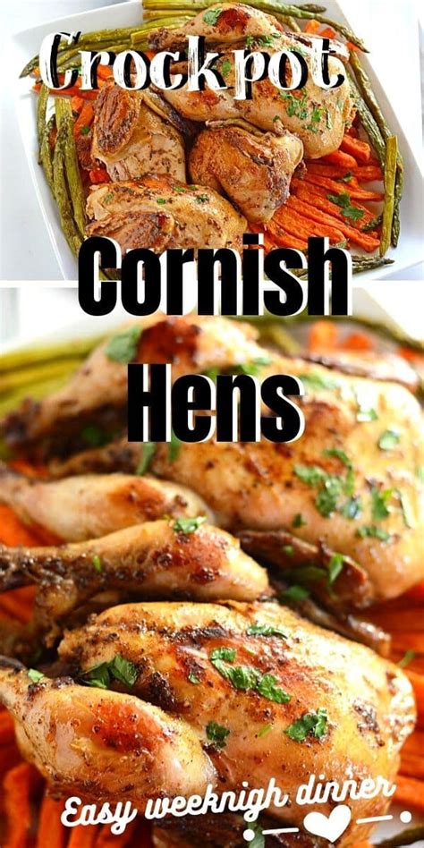 Cornish Game Hen Recipe Slow Cooker - Amira's Pantry