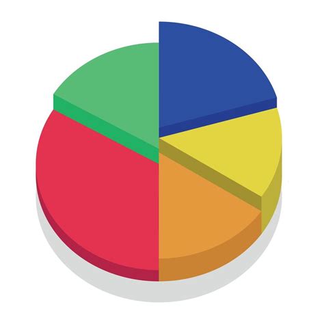 3D Pie Chart 3 16119995 Vector Art at Vecteezy