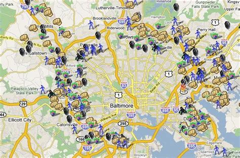 SpotCrime - The Public's Crime Map: Baltimore County Crime Maps