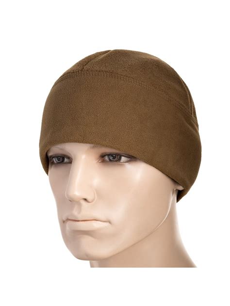 Tactical Hat Windproof Fleece 380 Mesh Watch Military Skull Cap Beanie - Coyote Brown - CI189UY5WLI