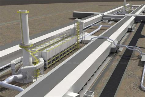 Aluminium Smelter Plant Render |Animation Sohar, Oman