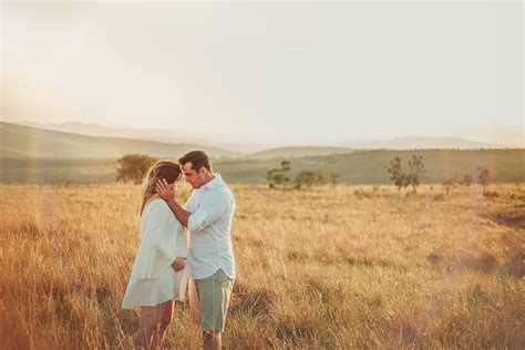 HD wallpaper: Man and Woman Standing Face to Face in Brown Grass Field, beautiful | Wallpaper Flare