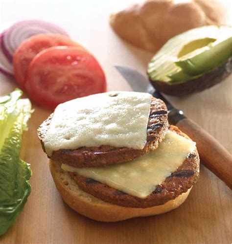 Double Veggie Cheese Burger – Tnuva