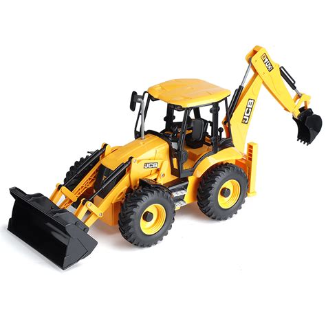 Double E RTR E589 1/20 2.4G 11CH RC Excavator JCB Backhoe Loader Light ...