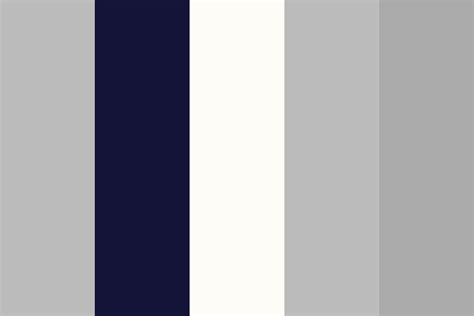Navy And Grey Color Palette