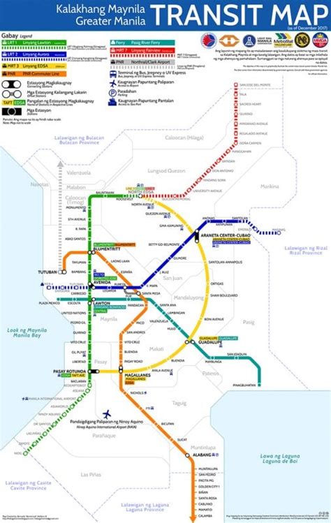 Finally, a Greater Manila transit map for all commuters | VISOR.PH