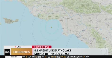 Earthquake: A 4.2-magnitude earthquake strikes 10 miles off the coast of Malibu – TittlePress