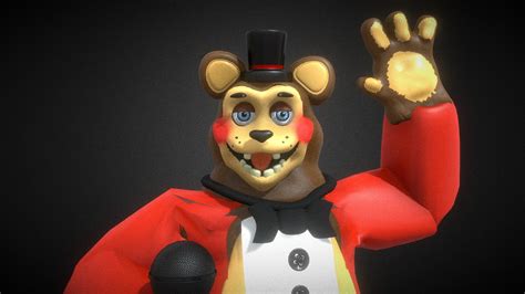 FreddyFazbear in showbiz pizza style - Download Free 3D model by 🇧🇷 SamelCookies 🇧🇷 (@fog ...