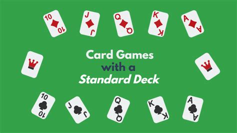 Fun Card Games to Play with a Standard Deck