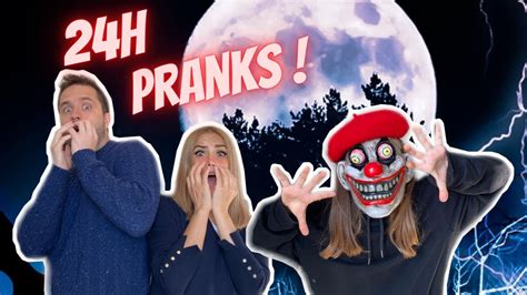 24H PRANKS QUI FONT PEUR 😱 // Kiara Paris 💖 - YouTube