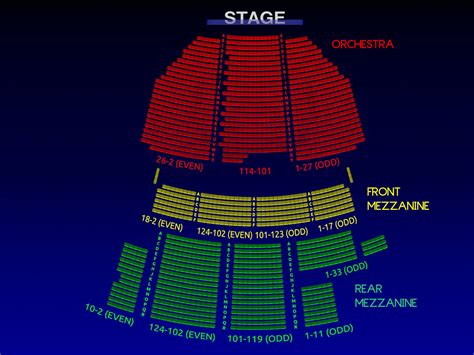 Broadway Theater Seating Chart King Kong - Theater Seating Chart