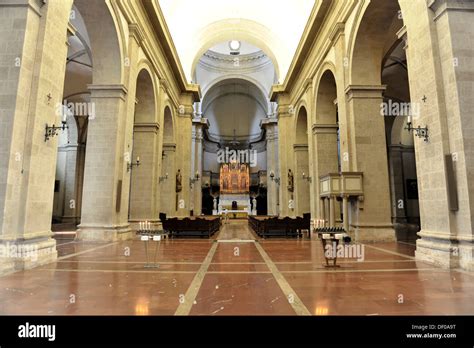 Interior view, Duomo di Montepulciano cathedral, Cathedral of Santa Stock Photo: 60859060 - Alamy