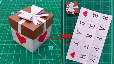 Surprise gift box for birthday / DIY Gift Box / How to make Gift Box ...