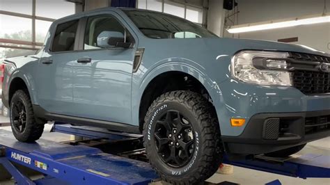 2022 Ford Maverick With Lift Kit And Tires Looks Rugged And Ready