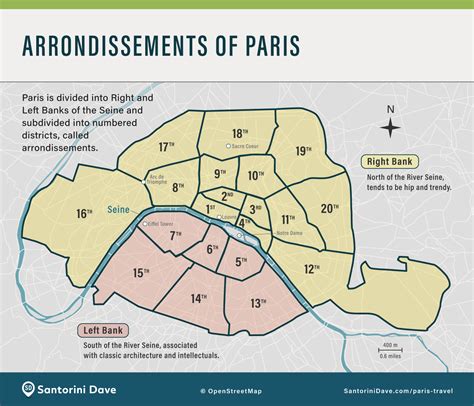 PARIS ARRONDISSEMENT MAP