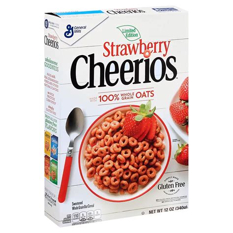 General Mills Strawberry Cheerios Shop Cereal And Breakfast At H E B | Free Hot Nude Porn Pic ...