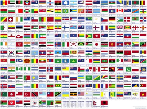 All Flags Of The World Large - Lazer Horse