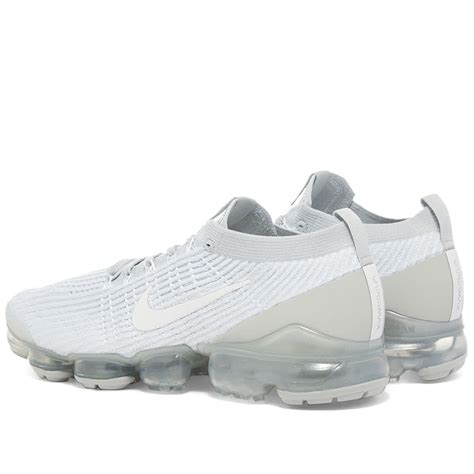 Nike Air Vapormax Flyknit 3 W White & Pure Platinum | END.