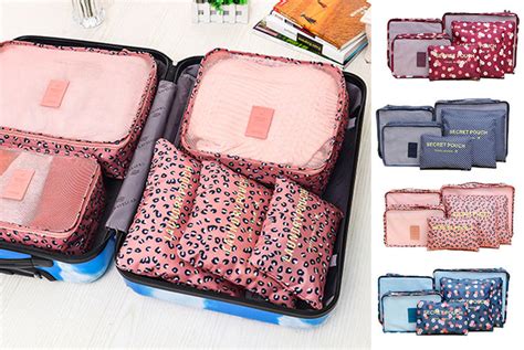 Six Suitcase Organiser Bags Offer - Wowcher