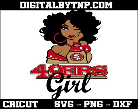 San Francisco 49ers NFL Girls svg, NFL Lover svg, Football Teams, Sport ...