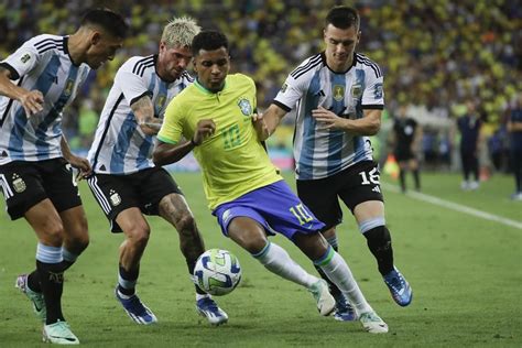 Brazil forward Rodrygo denounces racist abuse on social media after match against Argentina