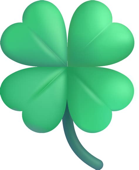 "four leaf clover" Emoji - Download for free – Iconduck