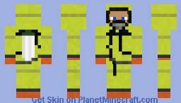 Hazmat suit Minecraft Skin