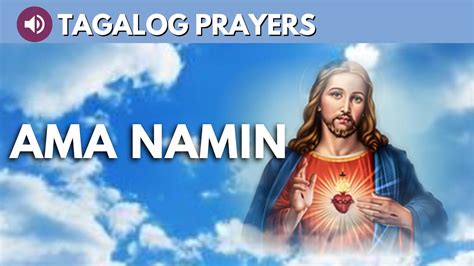 AMA NAMIN (tagalog prayer) - YouTube