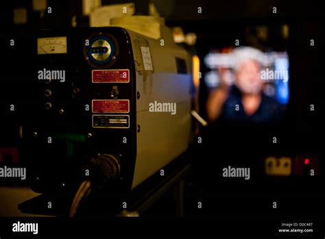 35mm Film Projector Stock Photo - Alamy