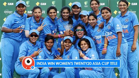 Indian women’s cricket team defeats Pakistan to win Asia Cup T20 title