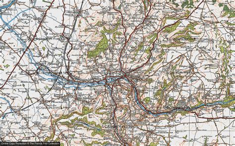 Historic Ordnance Survey Map of Stroud, 1919 - Francis Frith