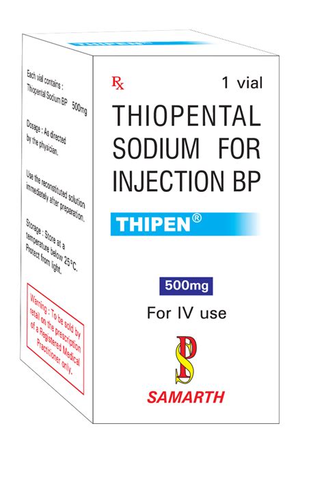 Thiopentone Sodium Injection, इंजेक्टेबल प्रोडक्ट्स in Mumbai , Genex ...