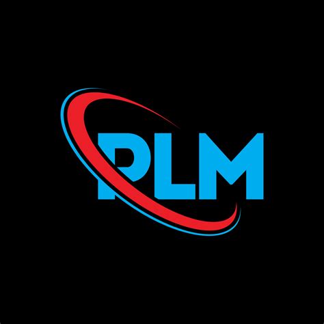 logotipo de plm. carta plm. diseño de logotipo de letra plm. logotipo de iniciales plm vinculado ...