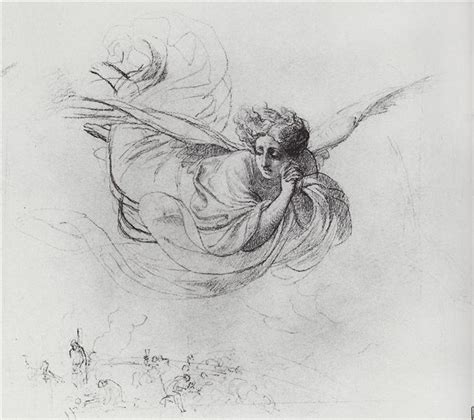 Flying Angel Mourning Victims of the Inquisition, 1849 - 1850 - Karl ...