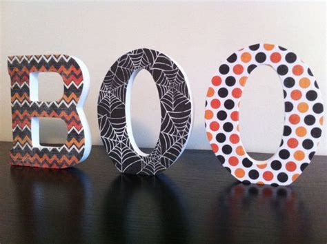 Set of 3 Halloween BOO Letters Halloween by BabeeCakesBoutique, $25.00 Holiday Charms, Halloween ...