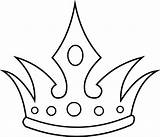 The Queen Crown Coloring Pages  NetArt sketch template