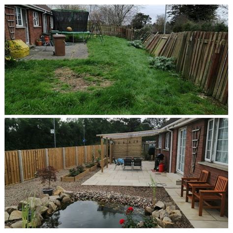 garden makeover before and after | Garden makeover, Backyard decor ...