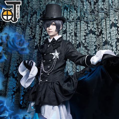 Aliexpress.com : Buy Anime Black Butler Ciel Phantomhive Cosplay Cotume Halloween Men Fancy ...