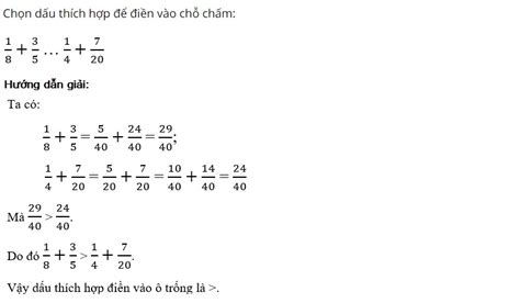 Quy trình giải toán phép cộng phân số từng bước chi tiết nhất - TRẦN ...