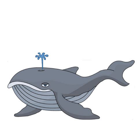 Animated Whale Clipart - Free Download