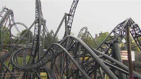 The Smiler: World's first 14 loop rollercoaster opens at Alton Towers - YouTube