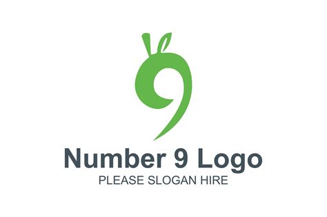 Number 9 Logo Graphic by Guardesign · Creative Fabrica